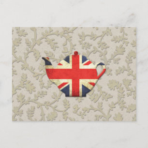 Postal Unión de Modas del País Bandera Tetera
