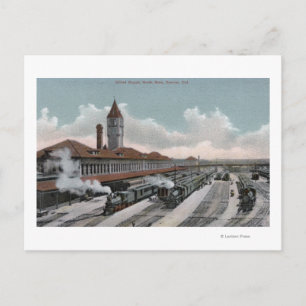 Postal Union Depot Railway North Side