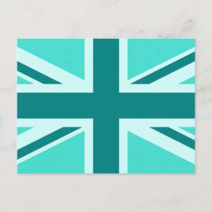 Postal Union Jack turquesa y verde azulado 2