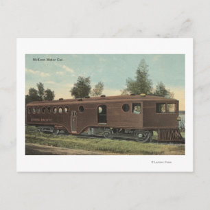 Postal Union Pacific RailroadMcKeen Motor Car View