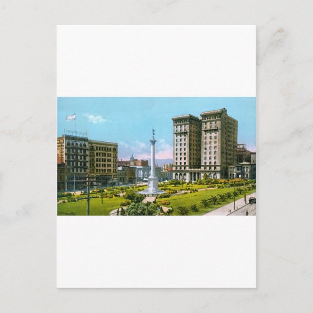 Postal Union Square y el St Francis Hotel (Anverso)