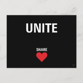 Postal Unir Democracia Humanitaria