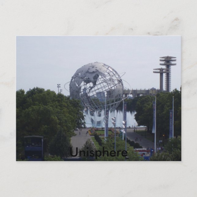 Postal Unisphere, Feria Mundial 1964-65 (Anverso)