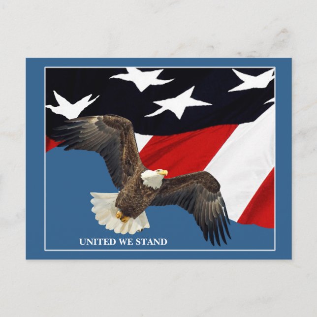 Postal United We Stand (Anverso)