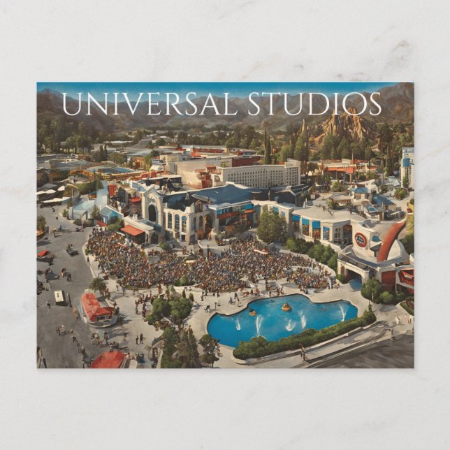 Postal Universal Studios Hollywood (8) (Anverso)