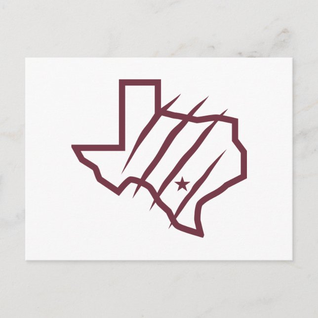 Postal Universidad A&M de Texas-San Antonio | Logo estata (Anverso)