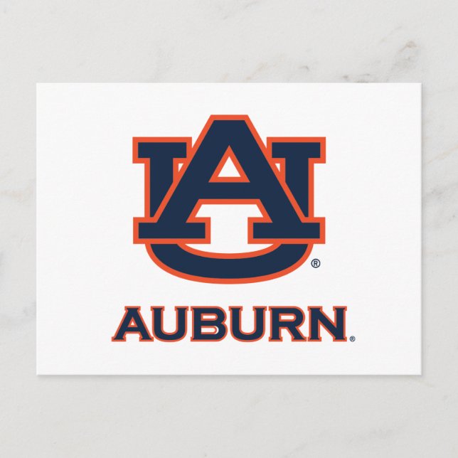 Postal Universidad Auburn | AU Auburn (Anverso)