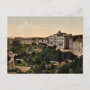 Postal Universidad, Belgrado, Fotocromo clásico Servia