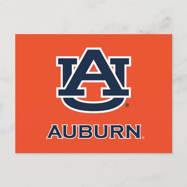 Postal Universidad de Auburn | AU Auburn (Anverso)