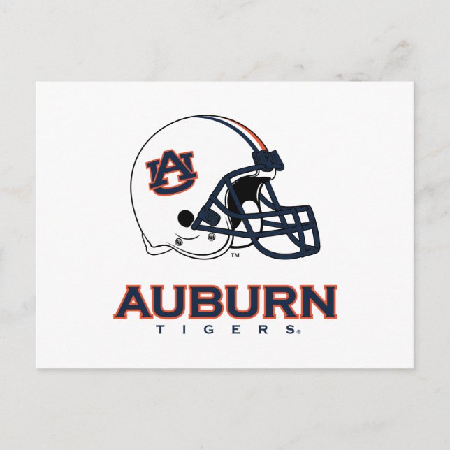 Postal Universidad de Auburn | Fútbol Americano de Auburn (Anverso)