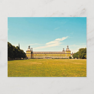 Postal Universidad de Bonn Alemania Arte de Cine Retro