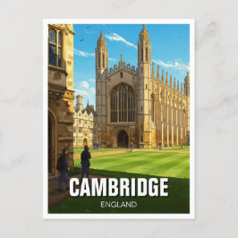 Postal Universidad de Cambridge - Inglaterra - Viajes