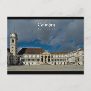 Postal Universidad de Coimbra - Arte de viajes