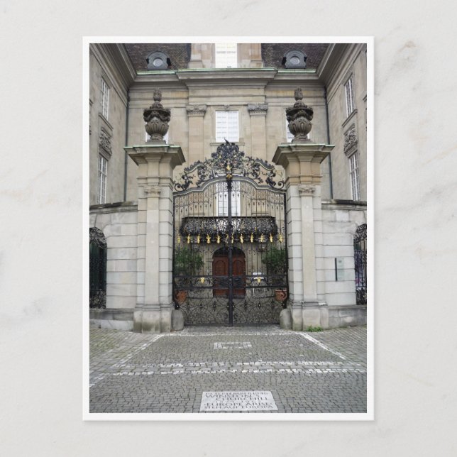 Postal universidad de zurich (Anverso)