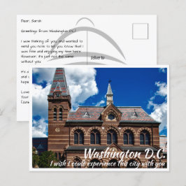 Postal Universidad Gallaudet de Washington DC