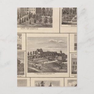 Postal Universidad, residencias de Fayette, Davenport