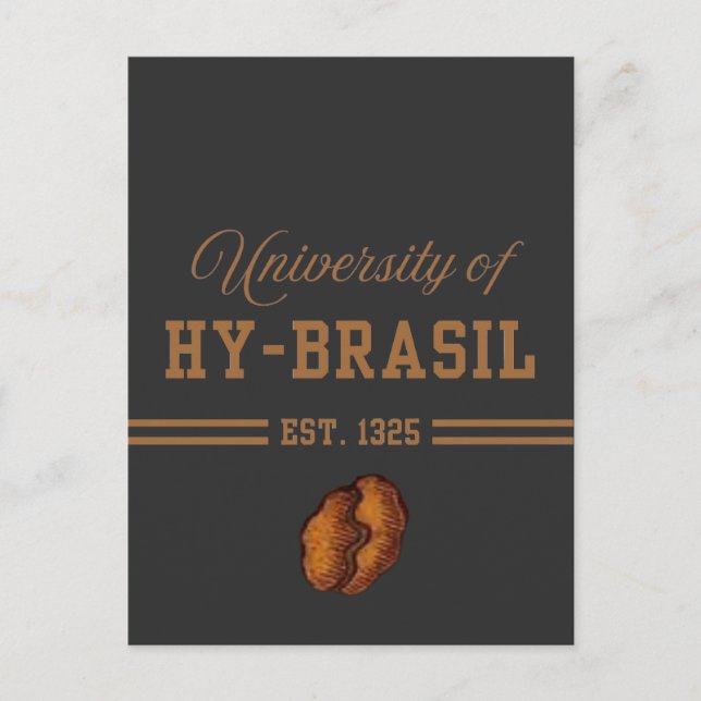 Postal University of Hy-Brasil, Est. 1325 (Anverso)