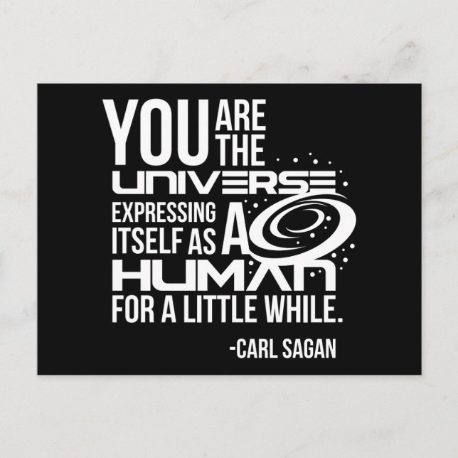 Postal Universo Humano (Anverso)