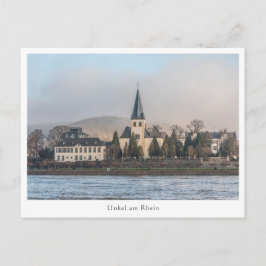 Postal Unkel Rhein Alemania