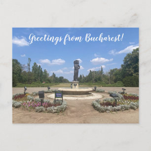 Postal unMundoParaCelebrar: Saludos desde Bucarest!