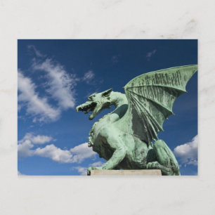 Postal Uno de los cuatro dragones de bronce del Dragón