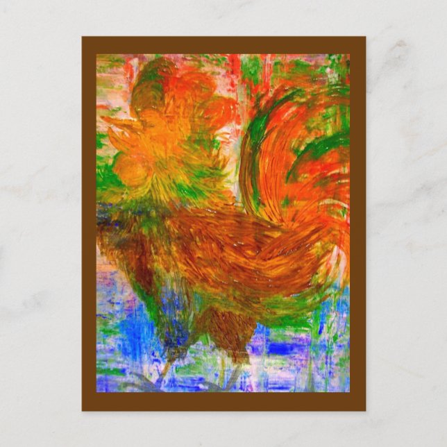 Postal Uno-Doodle-Doo (Anverso)