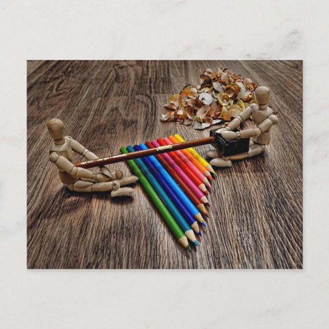 Postal Uno más y nosotros va gancho agarrador un poco de (Anverso)