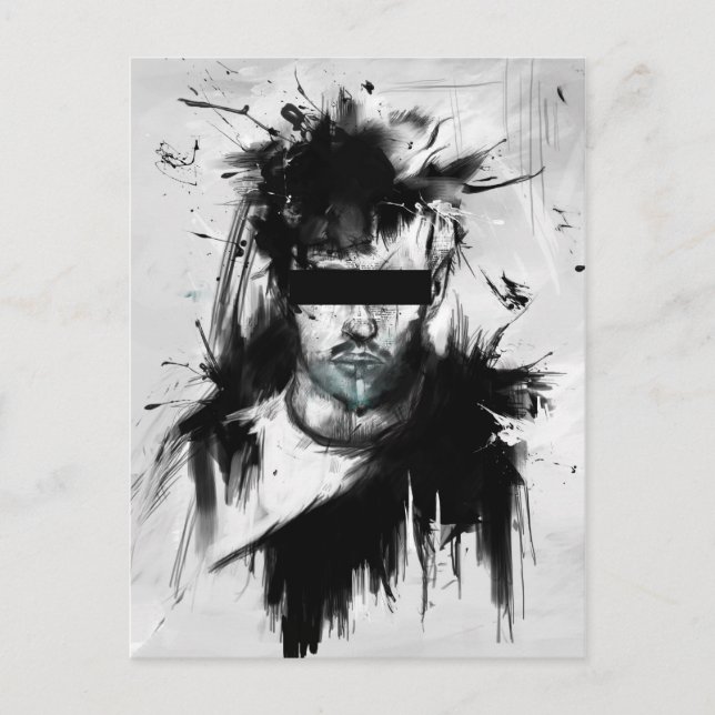 Postal uno salvaje (Anverso)