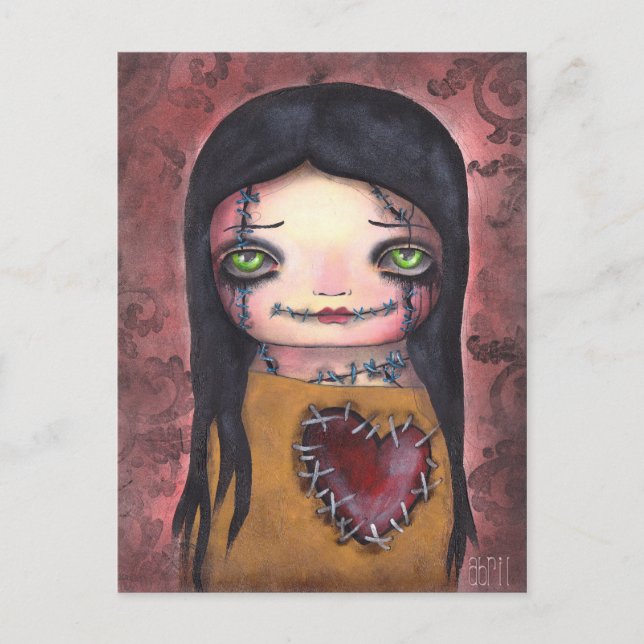 Postal Unos cuantos puntos (Anverso)