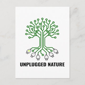 Postal Unplugged Nature Circuit Tree USB
