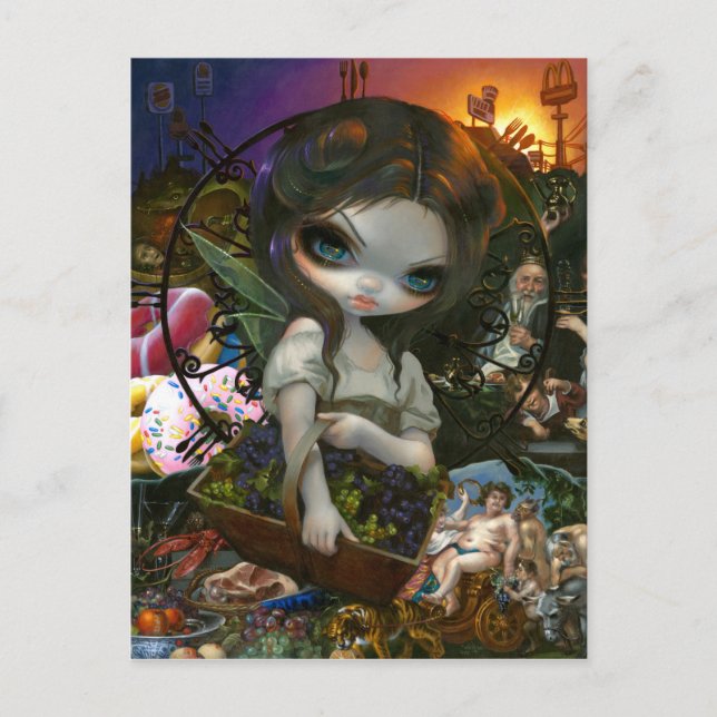 Postal "Unseelie Court: Gluttony" (Anverso)