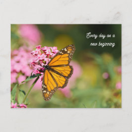 Postal Uplifting and Inspiratational monarch Butterfly 