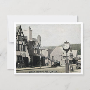 Postal Upper Montclair Nj Valley Road 1920