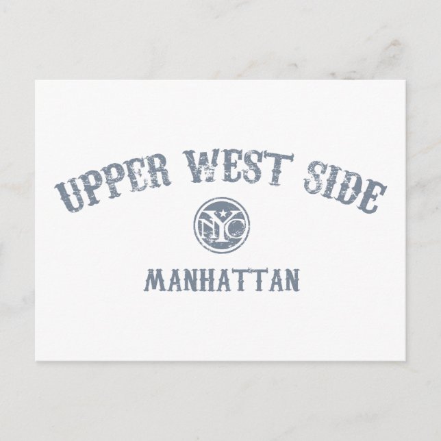 Postal Upper West Side (Anverso)