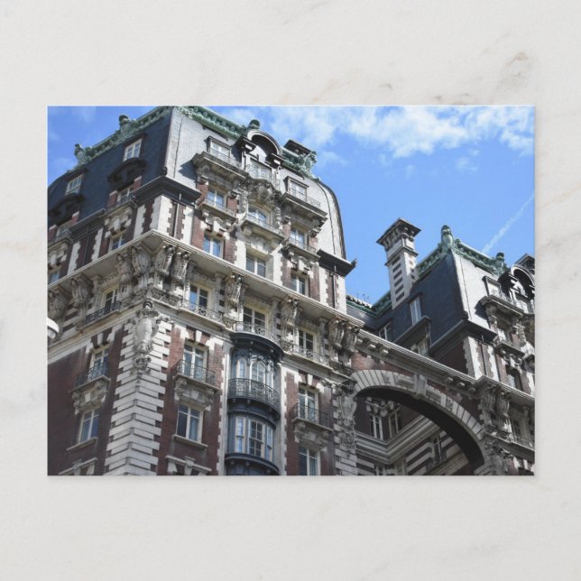 Postal Upper West Side Pre-War Apartment Building NYC (Anverso)
