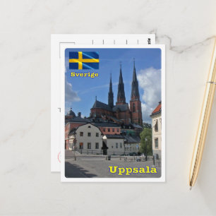 Postal Uppsala - Suecia -
