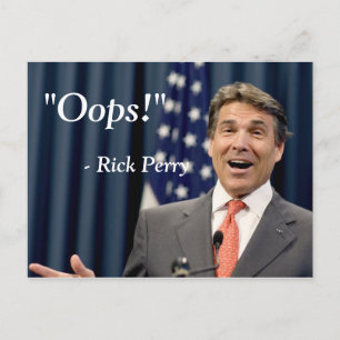 Postal ¡Ups! - Rick Perry