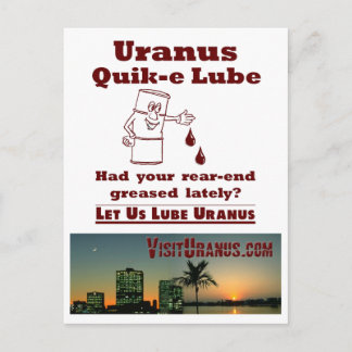 Postal Uranus Quik-e Lube