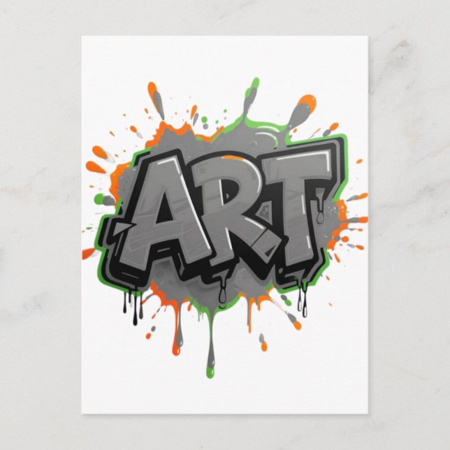 Postal Urban Splash Art Graffiti Pulse Bold Street Expres (Anverso)