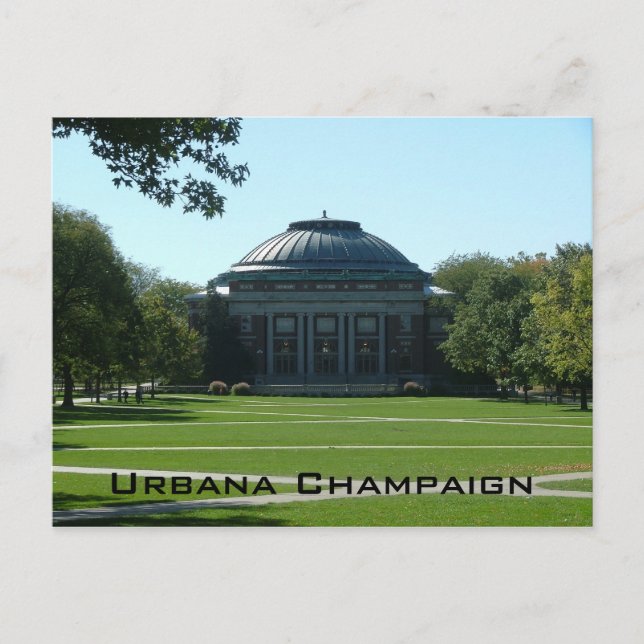 Postal Urbana Champaign (Anverso)