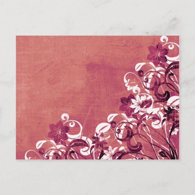 Postal urbana del jardín (Anverso)