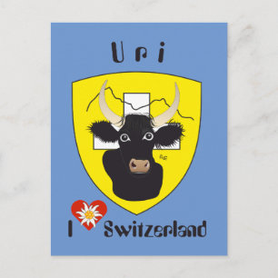 Postal Uri Schweiz Suisse Svizzera Svizra Postkarte