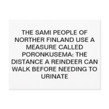 Urinización de renos