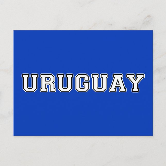 Postal Uruguay (Anverso)
