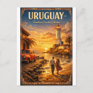 Postal URUGUAY – Encanto Costero Atemporal