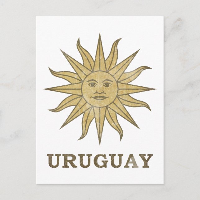Postal Uruguay vintage (Anverso)
