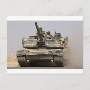 Postal US_Army_M1A1_Abrams_main_batt_tank