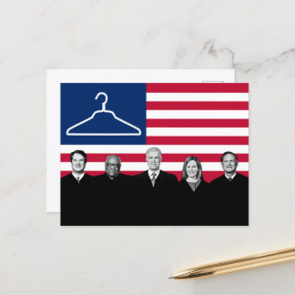 Postal US Flag Coat Hanger SCOTUS