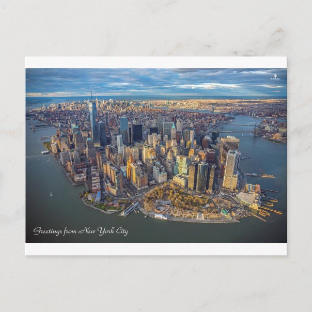 Postal "USA: 2020/Hoy NUEVA YORK CITY - Skyline ... (Anverso)