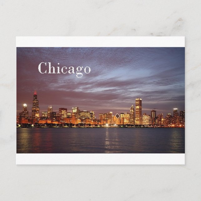Postal USA Chicago St. K) (Anverso)